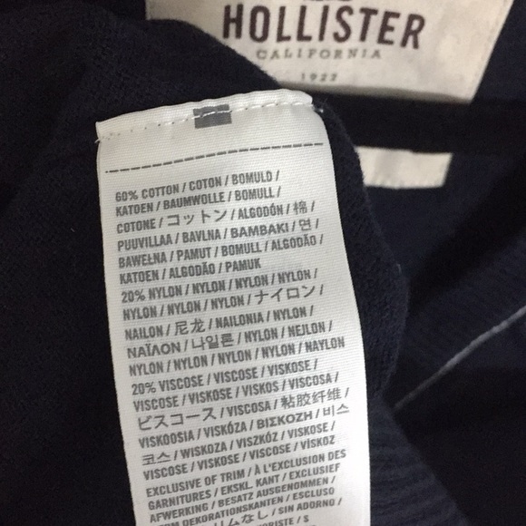 2 for $10 - Hollister V Neck 3/4 Sleeve Sweater - Picture 4 of 6